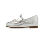 Туфли Мэри Джейн женские серебристые EBLAN, Silver - фото