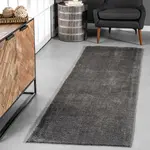 Ковер Loni Solid Shag Area Rug nuLOOM, 122 см, кремовый - фото 46