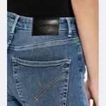 Джинсы суперскинни Iris Dondup - Made In Italy, синий - фото 4