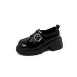 SAFIYA Лоферы женские черные - фото