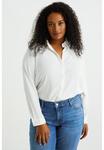 Рубашка CURVE WE Fashion, крем - фото
