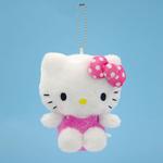 E STRONG Sanrio Hello Kitty Hello Kitty, плюшевый кулон с гороховым бантом, высота 12см E-STRONG - фото 9