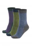 Носки Calzitaly Socks, Mix Yellow Blue Teal/Teal - фото 5