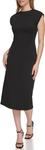 Женское облегающее платье Calvin Klein Ponte, Black - фото 2