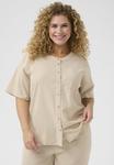 Блуза KCPAULA Kaffe Curve, песочный - фото