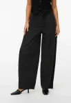 Jose hohe taille pantaloni Vero Moda, Black - фото