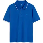 Унисекс поло GAP, синий - фото 3