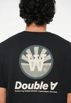 Футболка DOUBLE A BY W.W. ACE TEE DOUBLE SUN UNISEX, Black - фото 6