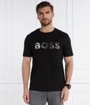 Футболка мужская Boss Orange с серебристым логотипом, черный - фото 3