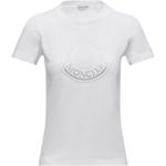 Футболка с логотипом Moncler, белый - фото