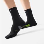 LiNing Running Collection Носки для бега Mid Calf Унисекс Черные, 1 пара (Черный) - фото 5