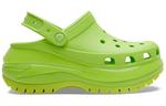 Сандалии crush clogs 'limeade' Crocs, желтый - фото 3
