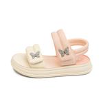 Детские сандалии Budding, бежевый/розовый - фото