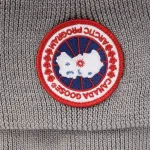 Canada Goose Шерстяная шапка с логотипом, Gray - фото 4