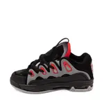Кеды Mens Osiris D3 2001 Skate Shoe, цвет Black/Light Grey/Red - фото