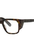 Очки Philipp Plein Eyewear tortoiseshell frames, коричневый - фото 2