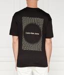 Футболка мужская Calvin Klein Jeans стандартного кроя с логотипом бренда, черный - фото 4