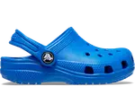 Классические сабо Crocs для малышей, цвет Blue Bolt - фото