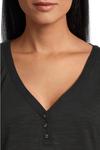 Топ Tommy Bahama Ashby Isles Placket Puff Sleeve Top, черный - фото 4