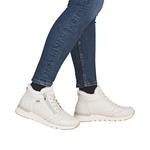 Ботильоны на шнуровке REMONTE, Off white - фото 2