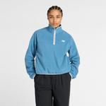 Джемпер New Balance HALF ZIP, Blue - фото 4