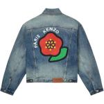 Куртка-тракер с вышивкой Pop Kenzo, синий - фото 3