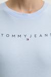 Хлопковая футболка Tommy Jeans, синий - фото 5