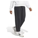 Брюки adidas Essentials Contemporary Logo Fleece Barrel, черный - фото 4