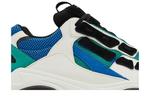 Кроссовки Amiri Bone Runner White Black Teal, зеленый - фото 2