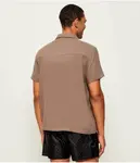 Рубашка Вида Relaxed fit Boss, коричневый - фото 3