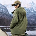 Пуховик унисекс Jeep, хаки - фото 8