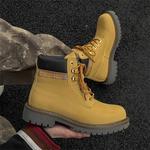 ZHENRAN Желтые ботинки Short Martin мужские - фото 3