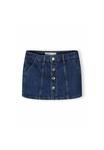 Мини-юбка BUTTON UP MINOTI, цвет Blue Denim - фото