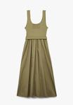 Платье Koton Day dress, Khaki - фото 3