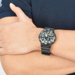 Часы CASIO Outdoor Sports Multi-function Waterproof Mens Black Analog, черный - фото 2