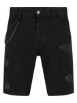 Тканевые шорты 2Y Studios, черный - фото