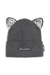 Шапка Karl Lagerfeld, серый - фото