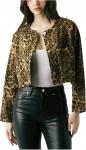 Куртка Blank NYC Hear Me Roar Cropped Leopard Jacket, цвет Leopard - фото 4