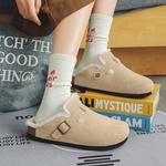 Закрытые тапочки унисекс WEISHIBANGWEI, имбирно-желтый (размер S) - фото 6