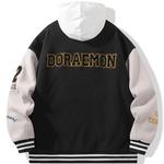 Бейсбольная куртка унисекс Doraemon, Темно-синий - фото 34