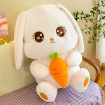 Плюшевая игрушка Big Eyed Radish Rabbit JIHUIMAO - фото 8