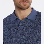 Хрустящая рубашка-поло современного кроя Joop!, синий - фото 3