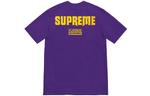 Футболка унисекс Supreme, фиолетовый - фото