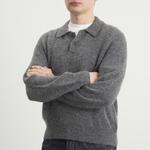 Поло из мохера Corridor, Charcoal - фото 5