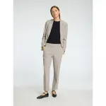 Брюки Selected Rita-Ria Crop Fit, бежевый - фото 5