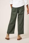 Брюки Harper широкого кроя White Stuff, зеленый - фото 4