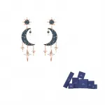 Swarovski Серьги Crystal Pearl для женщин Blue - фото