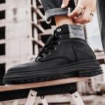 Grumpy ram Черные короткие ботинки мартин, цвет Black - фото 2