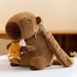 Мягкая игрушка капибара 35 см высота Abay - фото 3