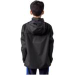 Ветровка черная детская DECATHLON - фото 6